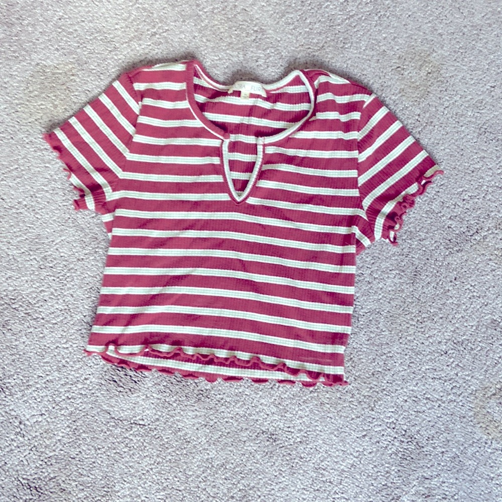 Ultra flirt crop top
